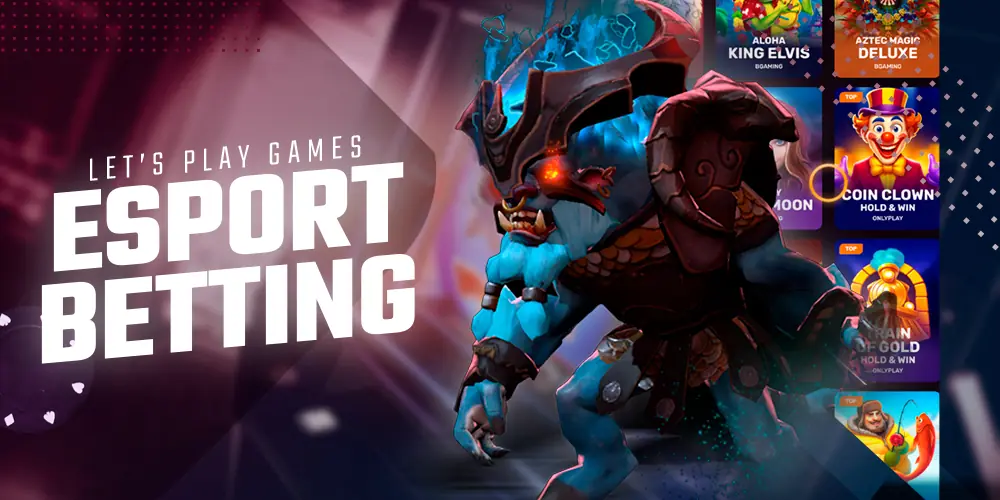 Esports betting in casinos.